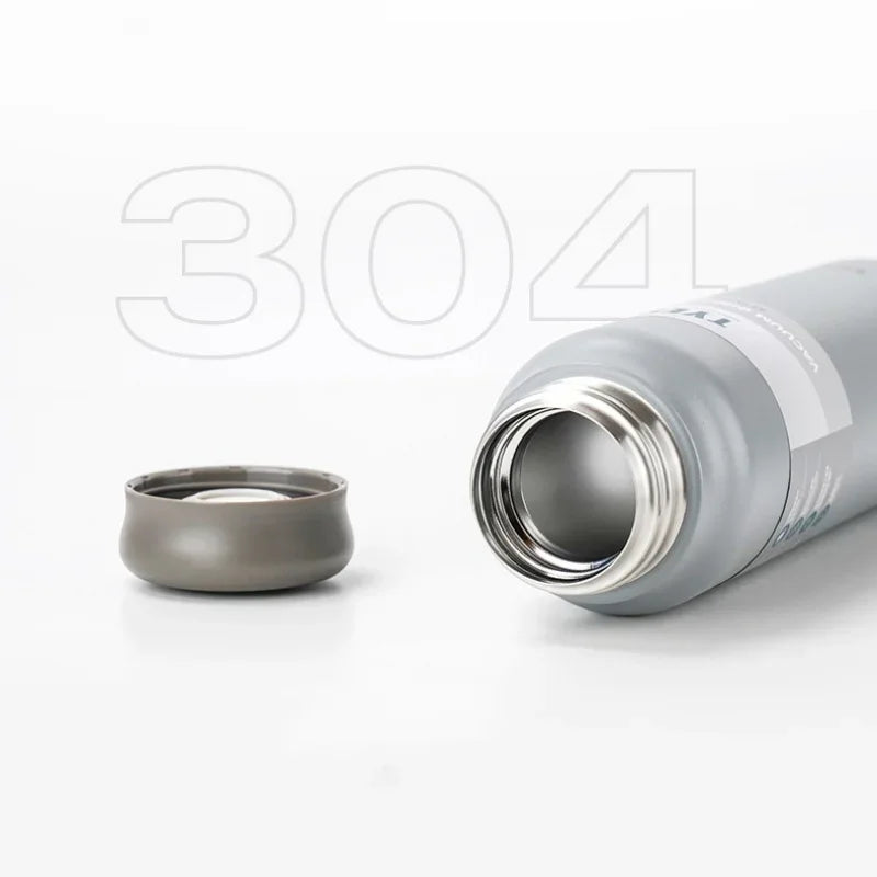 TYESO Stainless Steel Insulated Cups Coffee Thermos Cups Portable Large Capacity Home Office Travel Water Cup Drinking Utensil