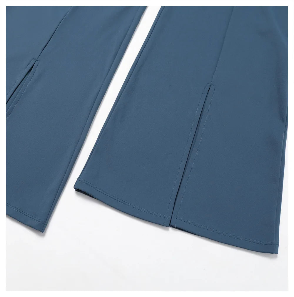 Women's Yoga Pants High Waist Sports Fitness Dance Casual Bell-bottoms Wide Leg Pants For Women Gym Workout Sexy Breathable