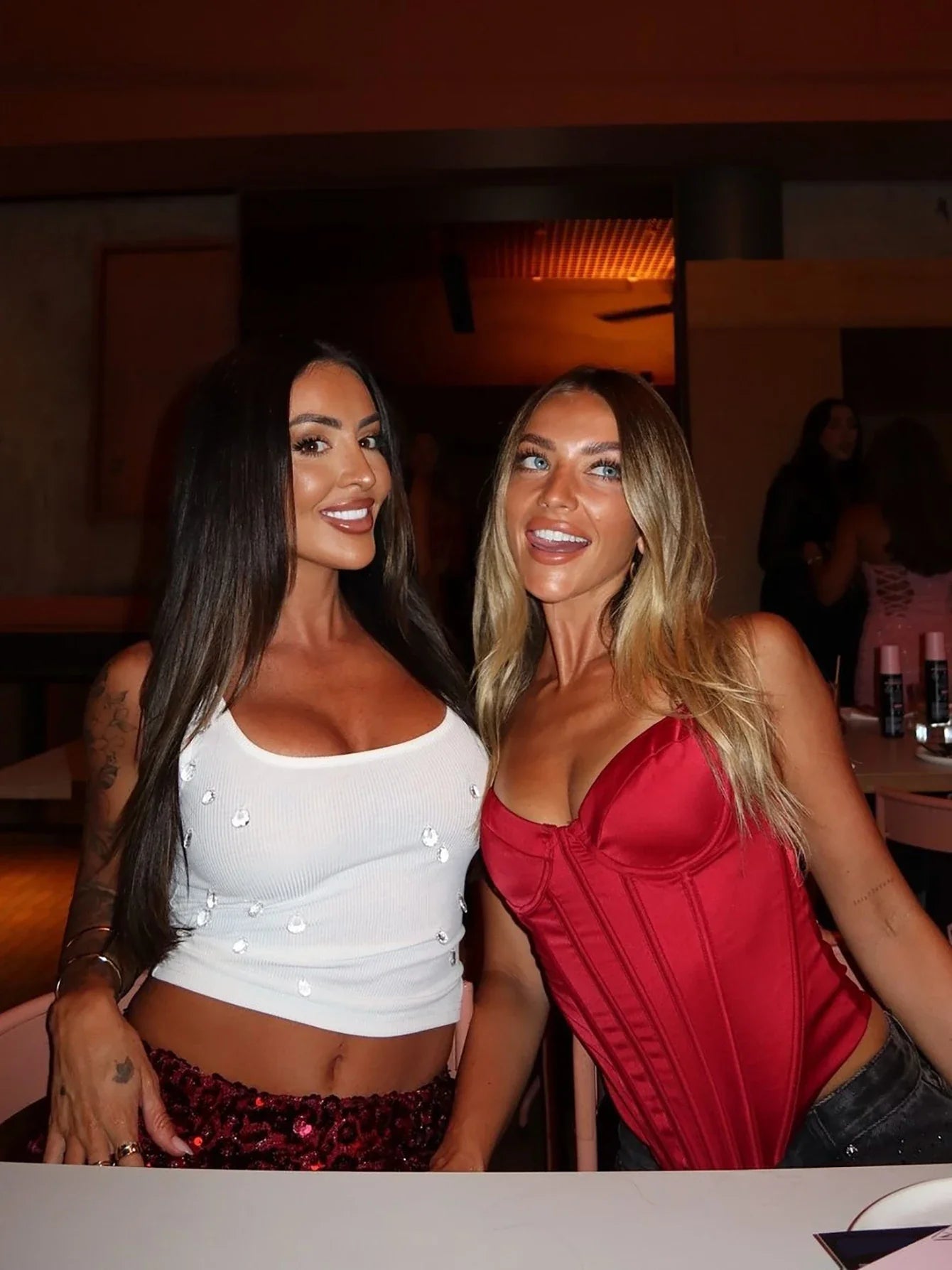 Dulzura Ribbed Sleeveless Crop Tank With Water Droplets Diamond Decorate Sexy Elegant Top Party Club Streetwear Spring Summer