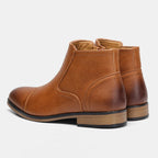 Comfortable Ankle Leather Boots For Men Boots For Men Fashion Brand