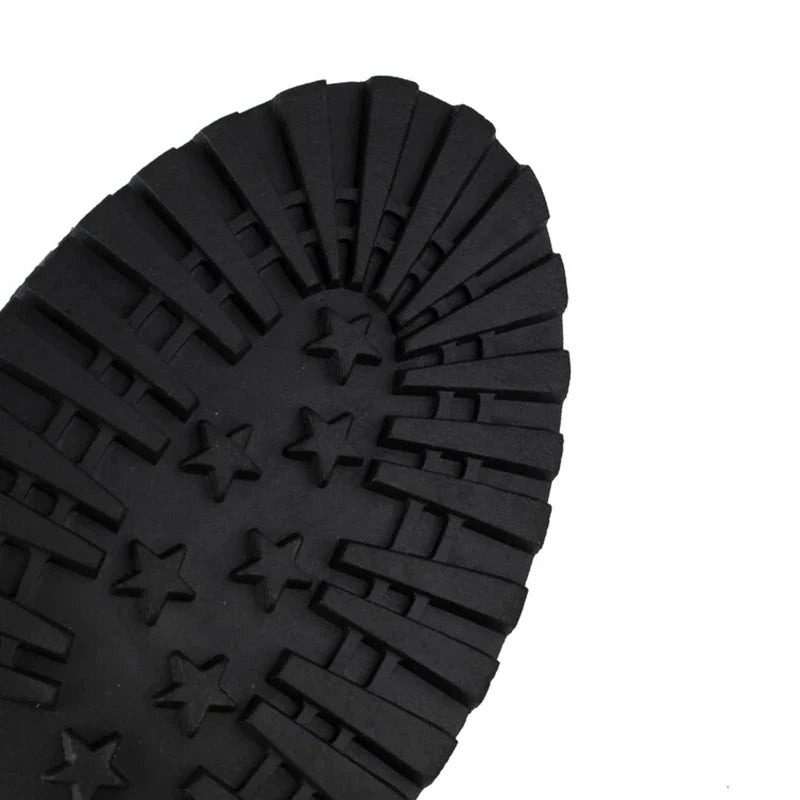 ANOVISHANA New Winter Autumn Over Knee Boots 3.5cm Square Heel Round Toe Leather Thigh High Fashion Big Size 45 46 47 48 US17