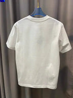 Fresh Strawberry American Retro Creative Printing Short-sleeved Plus Size T-shirt Women's Fashion Brand Loose Versatile Shirt