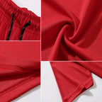 The 2025 summer new men's suit is a casual and fashionable 3D printed short-sleeved lightweight, breathable, quick-drying and sw