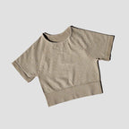 WAREBALL Women Yoga Shirts Short Sleeve Crop Top Gym Tops Fitness Running Workout Sport T-Shirts Sports Wear