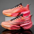 NEW Sports Running Shoes Men Marathon Breathable Comfortable Women Athletic Training Outdoor Sneakers Air Cushion Carbon Plate