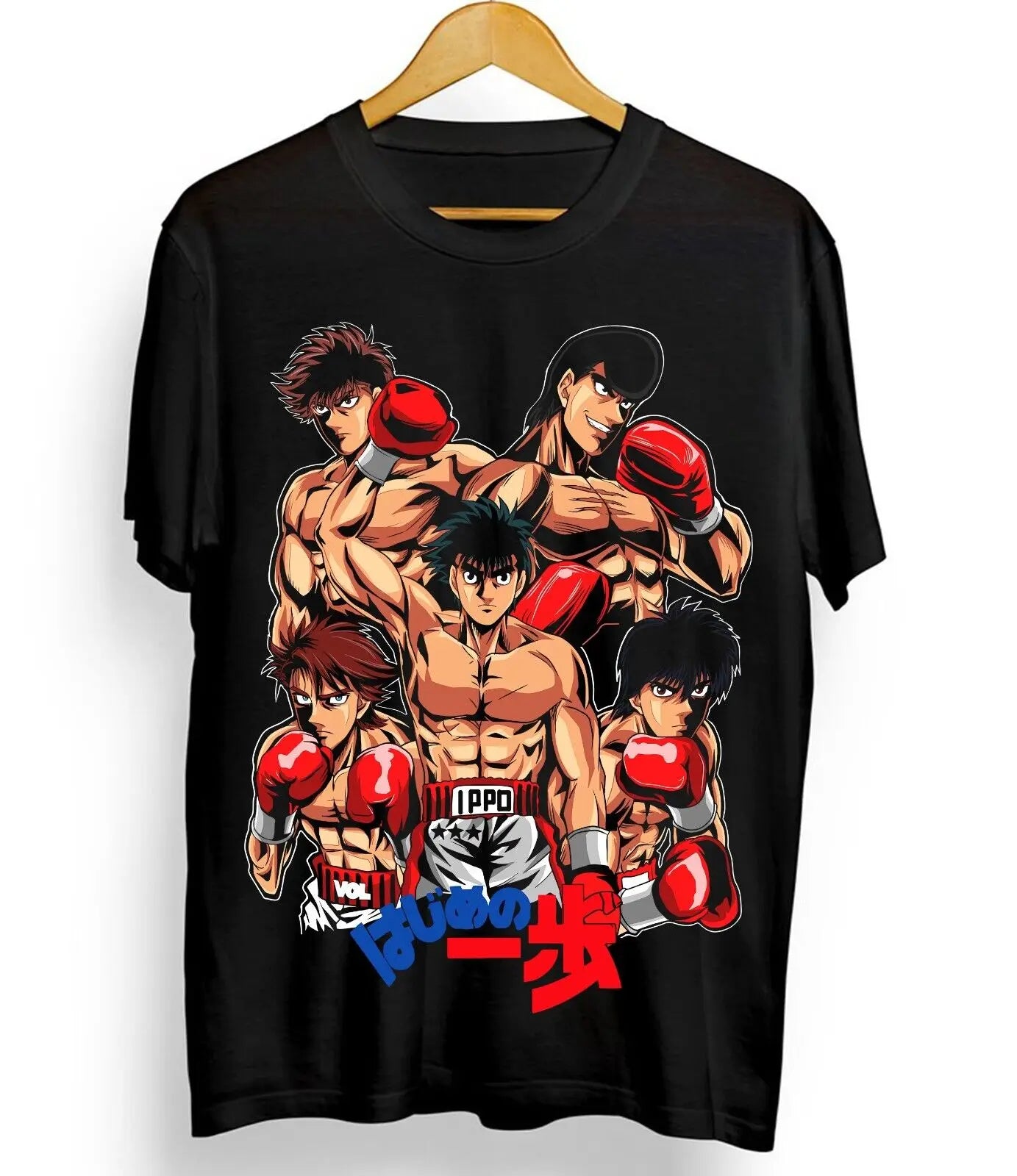 Hajime No Ippo T-shirt Kamogawa Boxing Gym Ippo Makunouchi Kbg Sport Gift Shirt