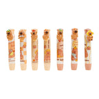 Cute Retractable Capybara Eraser Soft Clean Mechanical Eraser Student Stationery Pressing Pencil Eraser Office Supplies Gifts