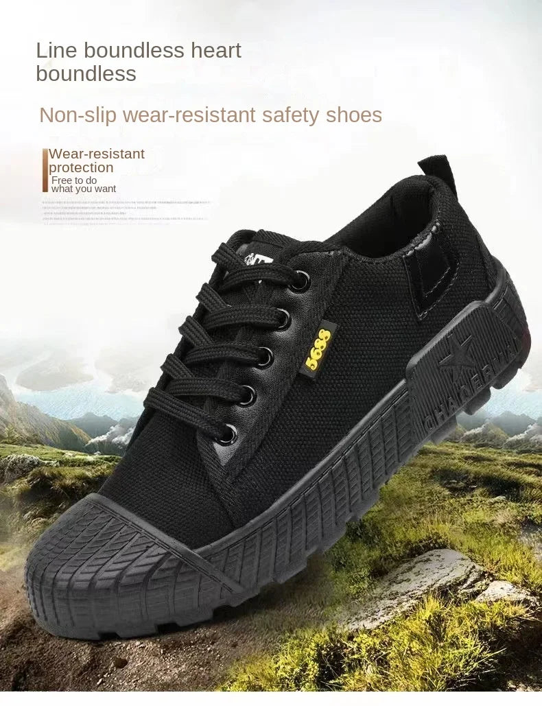 New release shoes for men and women, low slip, wear-resistant, breathable construction shoes for construction sites