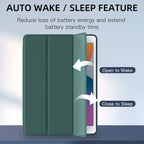 With Pencil Holder Funda for New iPad 10.2 iPad Air 5th/4th Generation 10.9 iPad Air11 M2 Pro11 M4 2024 Air1 2 2017 2018 7 8 9th