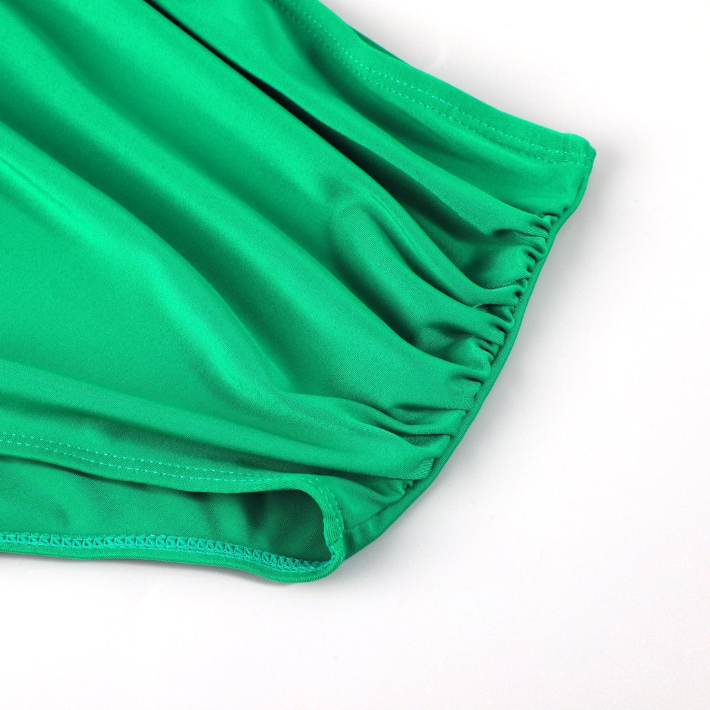 Swimwear For Women Plus Size Bikinis Sets Sexy Bikini Wave Solid Cup Split Cover-up Swimsuit Bathing Suit Women's Swimsuit 2023