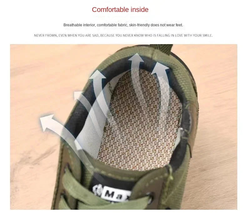 New release shoes for men and women, low slip, wear-resistant, breathable construction shoes for construction sites