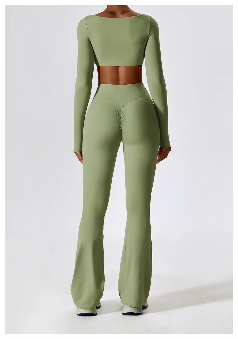 Women Sport Seamless Tops Long Sleeve Breathable Workout Slim T Shirts Athletic Running Gym Push-up Running Fitness Yoga Tops