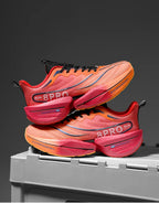 NEW Sports Running Shoes Men Marathon Breathable Comfortable Women Athletic Training Outdoor Sneakers Air Cushion Carbon Plate