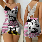 Back Butterfly Hollow out Design Women's Nightwear Romantic Female Suspender Sleeping Dress Summer Comfortable Pajama for Women