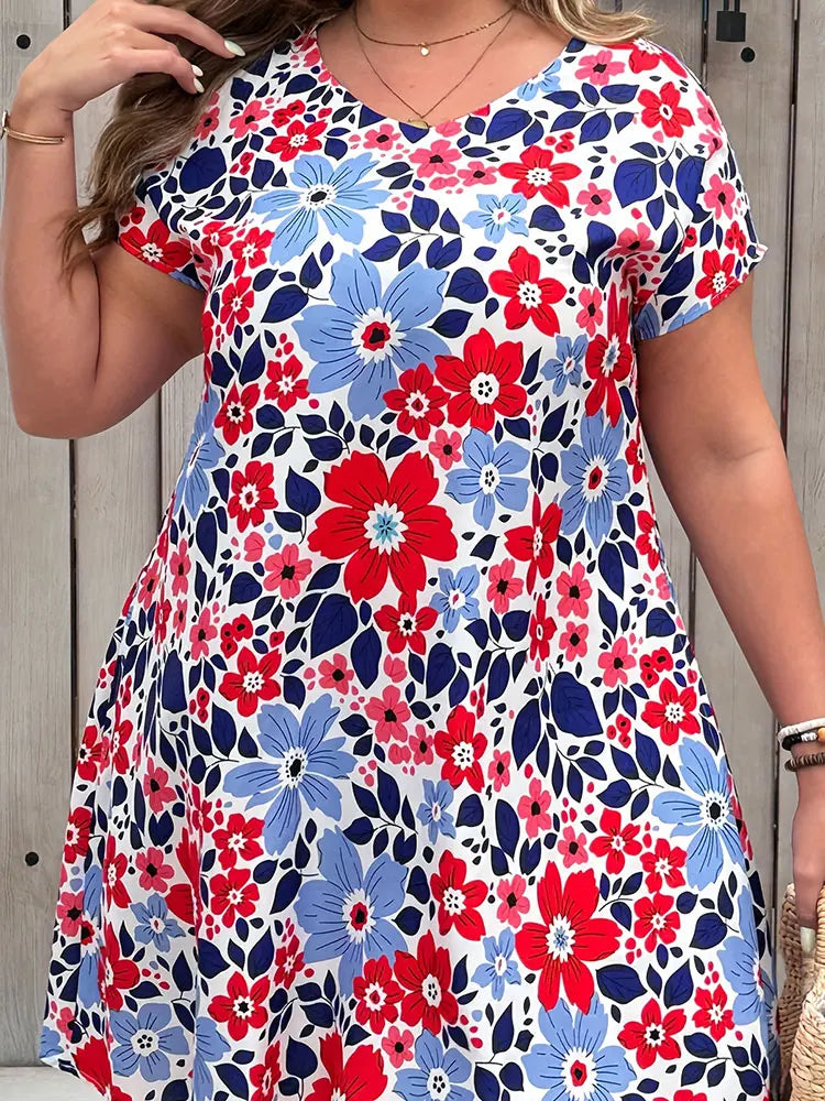 Women's Oversized Woven Dress Casual Bohemian Maxi Summer A-Line Long Dress with Pockets Full Length Clothing