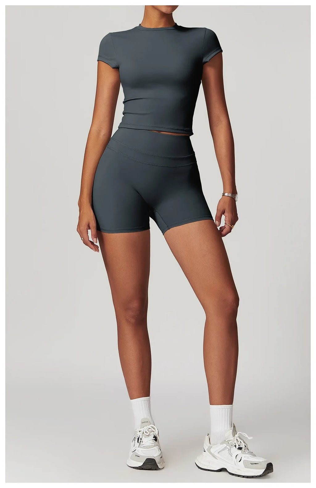 SWELTERING Women Short Sleeve Yoga Top Sport T Shirts Fitness Workout Clothes Yoga Shirt Gym Top Running Active Wear Sport Top