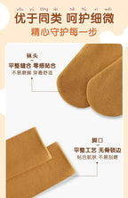 Girls socks Children's snow socks Autumn winter plush thickened warmth medium and large children's baby boys long cotton socks