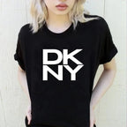 Donna DK Karan NY Graphic Tee COOL Graphic Tee Vintage Aesthetic Tees Funny Streetwear Women Shirt Kawaii Harajuku Tops
