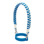 Water Bottle Handle Strap Handmade Flower 16-40oz Tumbler Silicone Safety Ring Cotton Rope Flower Durable Water Bottle Strap