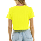 Harajuku TShirt Y2K Women's Crop Tops Casual Female White Crop Tops T-shirt Short Loose Solid Color Tee Shirt Summer Streetwear