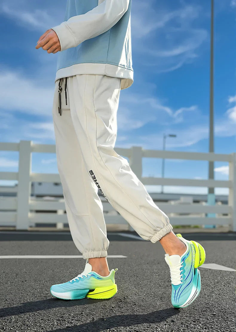 NEW Sports Running Shoes Men Marathon Breathable Comfortable Women Athletic Training Outdoor Sneakers Air Cushion Carbon Plate