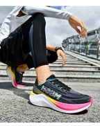 Fashionable Video Shock Absorption Running Shoes Sports Unisex Lightweight Mesh Breathable CLIMACOOL Technology Running Shoes