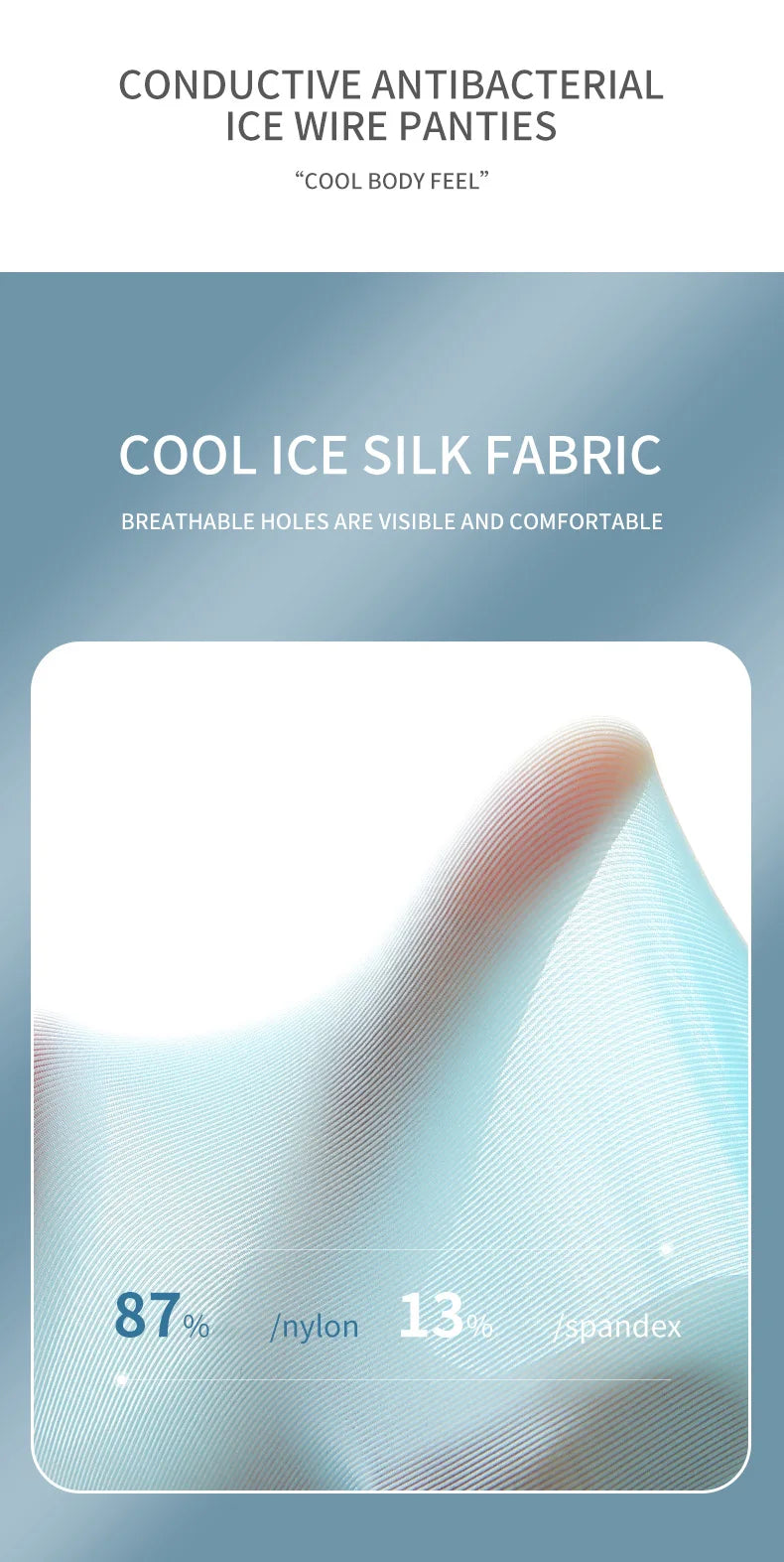 MIIOW 3Pcs Ice Silk Man Underwear Boxer Metal Fiber Antistatic Men Underpants Seamless Cut Hem Men's Panties Boxers Shorts Trunk