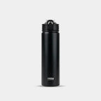 Tyeso 600ML/750ML Stainless Steel Thermos Bottles Car Insulated Cups with Straw Keeps Cold and Heat Portable Sport Thermal Mugs
