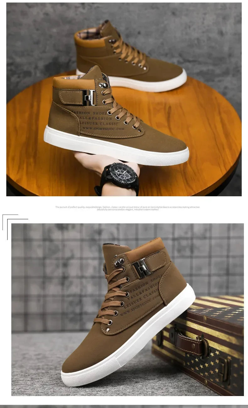 Men's Sneakers Comfortable Casual Shoes for Men Fashion Non-slip Platform Shoes Brand Mens tennis Shoes Boots Masculino