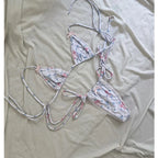 Micro Bikini Push Up Women Swimsuits 2024 Sexy Female Swimwear Brazilian Bikini Set Thong Biquini Swim Suits Print Beachwear