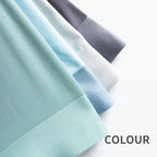 MiiOW 3Pcs Summer Ice Silk Men Boxer Underwear Seamless Sexy Underpants Graphene Antibacterial Men's Panties Trunks Boxers 5XL