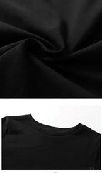 Tide Brand Summer Letter Printing Half-sleeved T-shirt Men's Women's Casual Pure Cotton Round Neck LooseShort-sleevedT-shirtTide