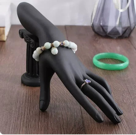 Fahsion Jewelry Display Hand Model Anklet Watch Bracelet Display Stand Sketch Decoration Art Photo Ring Organizer