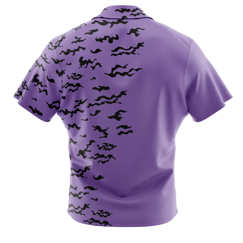 Luffy One Piece Button Up Hawaiian ShirtFashion Trend Breathable Loose Versatile Casual Sports Summer Men