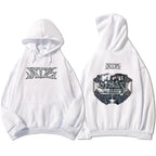 Ate Chk Chk Boom Hoodies Korean Boys Band Graphic Sweatshirts Streetwear Winter Long Sleeve Hooded PUllovers Unisex Hoodie Print