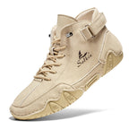 New 2025 Handmade Men Boots Design Sneakers Man Outdoor Casual Leather Men Shoes Ankle Boots Fall Breathable Hot Sale