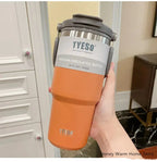 Tyeso Stainless Steel Coffee Cup Cold And Hot Double-layer Insulated Cup Tumbler Thermo Water Bottle Car Travel Mug Vacuum Flask