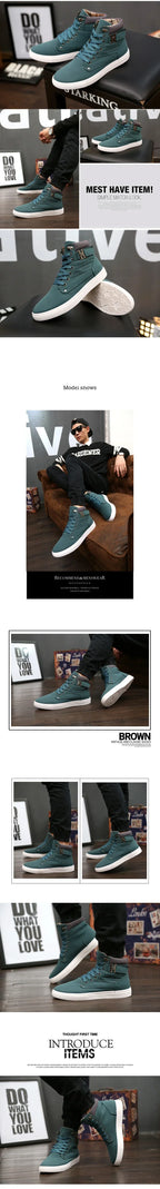 Men's Sneakers Comfortable Casual Shoes for Men Fashion Non-slip Platform Shoes Brand Mens tennis Shoes Boots Masculino