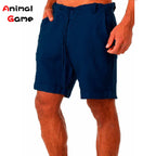 Summer Fashion Mens Linen Shorts Men Cotton Beach Short  New Wild Leisure Loose Solid Cargo Shorts for Men Sweatshorts