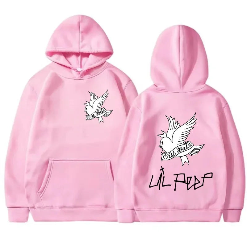 New Autunm Men Lil Peep Printed Hoodies Men's/Women's Lil Love Streetwear Men Fashion Casual Hip Hop Sweatshirts Men Clothes