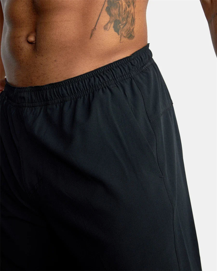 Fitness Shorts Men's Training Sports Jogging Fitness Woven Quick Dry New 2-in-1 Double-layer Sports Fitness Running Shorts