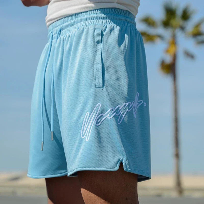 Men Apparel New running shorts summer Men fitness bodybuilding training quick-drying shorts men's jogging sports Fashion shorts