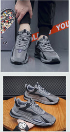 Waterproof Non-slip Wear-resistant Casual Sports Shoes For Men Spring 2025 New Arrival Work Shoes Trendy Footwear Spring Autumn