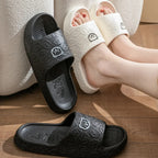 Fashion Men's Slippers Summer Indoor Printting Bear Bathroom Anti-slip Soft Sole Women Comfortable Causal Homeshoes Couple