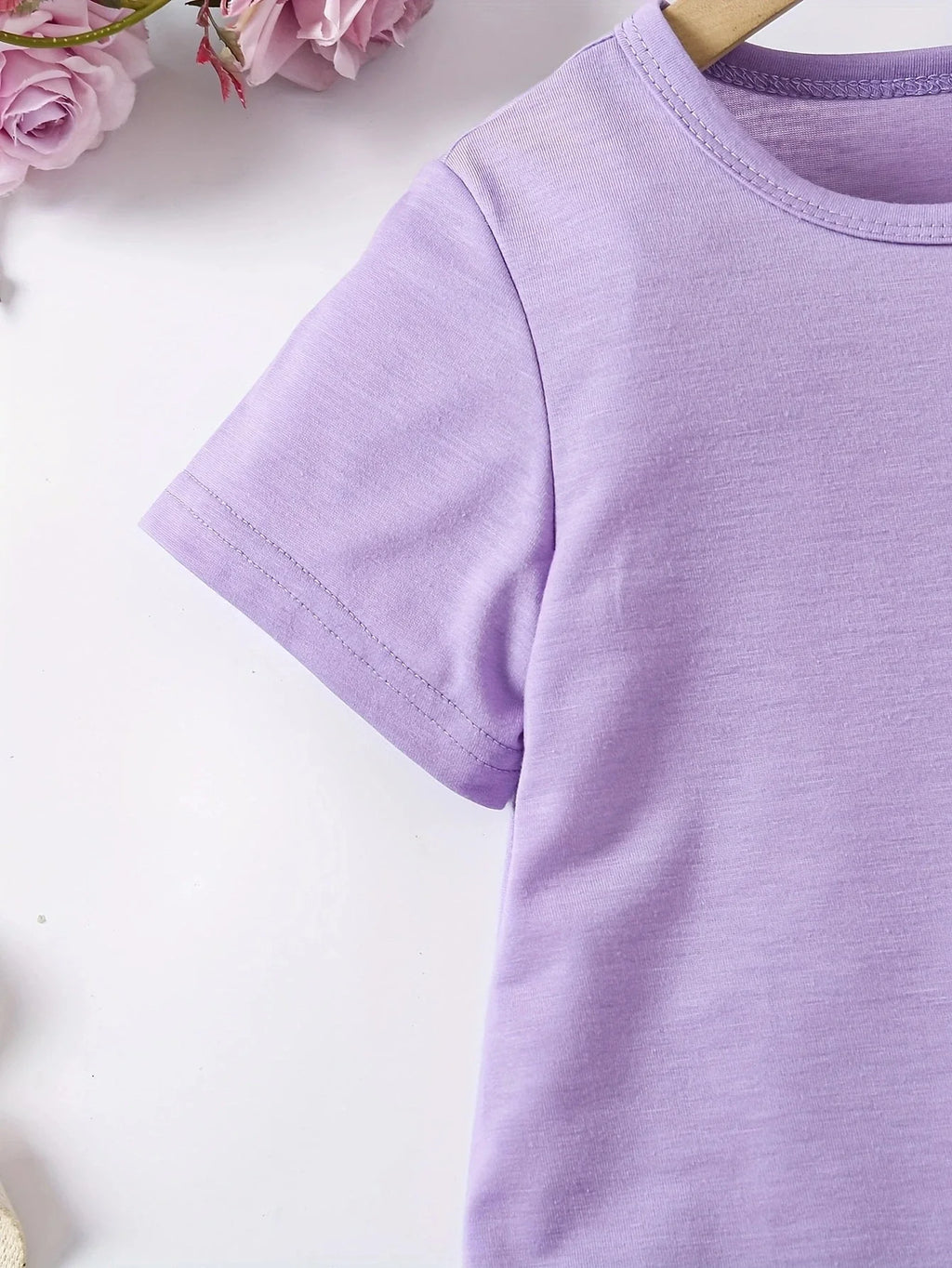 Girl's summer casual A-line dress with letter print | Machine washable, perfect for spring and summer outings