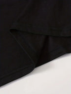 Women's plus size summer red lip LOVE print Tops tee O-neck Short Sleeve  short sleeved round neck slim fit casual T-shirt dress