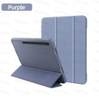 Case For Samsung Galaxy Tab S7/S8/S9 11 in for S6 Lite 10.4 S7 FE S8 S9 S10 Plus 12.4 S8 S9 With Pen Tray Tablet Cover