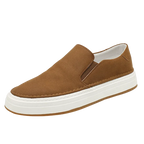 High Quality Brand Men's Genuine Leather Shoes Soft Soles Comfortable Loafers Non Slip Outdoor Men's Flat Shoes Free Delivery