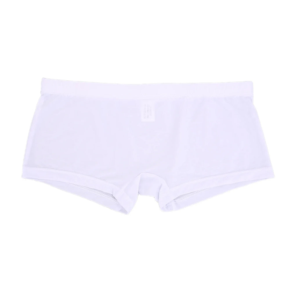 CLEVER-MENMODE 3/ kit Men Underwear Ice Silk Sexy Translucent Boxer Shorts Ultra-thin Panties Boxershorts Underpants Cool