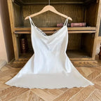 Back Butterfly Hollow out Design Women's Nightwear Romantic Female Suspender Sleeping Dress Summer Comfortable Pajama for Women